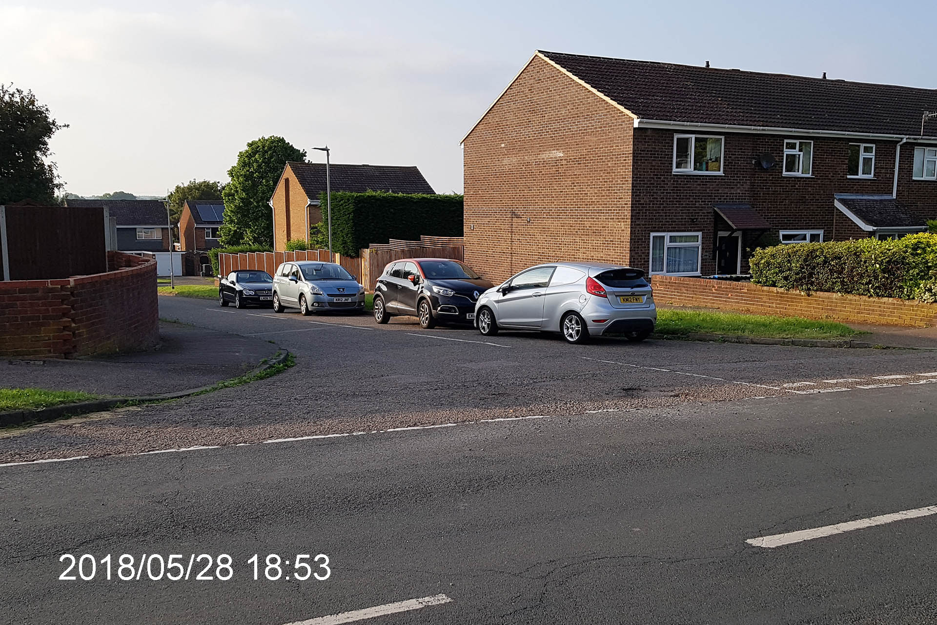 Inconsiderate parking in Grovehill